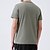 baratos Tops-Homens camisa de desempenho Camiseta esportiva Manga Curta Gola Redonda Blusas Ao ar livre Secagem Rápida Redutor de Suor anti-odor Respirável Poliéster Preto Azul Cinzento Claro Pesca Tênis Corrida