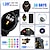 abordables Montres connectées-V15Z Montre intelligente 1.39 pouce Smartwatch Montre Connectée Bluetooth Podomètre Rappel d&#039;appel Moniteur d&#039;Activité Compatible avec Android iOS Hommes Longue Veille Étanche Contrôle des médias IP