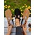 abordables Zapatillas sin cordones y mocasines de mujer-Zapatos planos de ante sintético con punta ancha para mujer y correa ajustable: zapatos casuales de estilo cómodo para jardines, parques y paseos al aire libre.