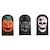 halpa Halloween-juhlaovikello supersankari syntymäpäiväjuhlat halloween ovikellokoristeet halloween-koristelu halloween-juhlien ovikellot halloween-kurpitsa ovikello muovi valkoinen kammottava etuovi
