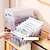 voordelige Opslag &amp; Organisatie-Set van 9 mesh-tassen met rits A6/A5/A4, grote transparante documententassen, draagbare mappen, etui's, puzzelorganizers voor kantoor, school en reizen.