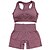billiga Set och One-Pieces-Dam 2 delar Sport BH Träningsset Yogakläder Ensfärgat Träningsdräkter Mörkgrå Sjöblå Gymträning Hög midja Stretch Andningsfunktion Ärmlös Sport Sportkläder Smal