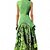 abordables Robes-Boho Longue longueur Robe Femmes Halloween Mascarade Le thème de la fête Festival Adulte Robe Été