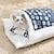abordables Housse de canapé pour animaux de compagnie-Lit pour chat grotte lits pour chats d'intérieur, doux et confortable, jolie maison pour chat, avec oreiller rembourré lavable, lit pour chat fermé, cabane pour animaux de compagnie, cachette, petite