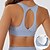 cheap Sports Bras &amp; Vests-Women&#039;s Workout Tank Tops Sports Bra Underwear Medium Support Breathable Wireless Padded Solid / Plain Color Sport Activewear Black Blue Gym Fitness Yoga