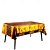 baratos Halloween-Toalha de mesa de Halloween, capas de mesa descartáveis de teia de aranha, toalha de mesa de plástico à prova de derramamento preta, branca, laranja e roxa para festa de Halloween, decoração de mesa