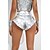 billige Underdele-Retro / vintage 1980erne Skinnende Metallisk Shorts Hotpants Disko Helfarve Udklædning Dame Karneval kostume Karneval Natklub Pride Parade Pride måned Voksne Shorts