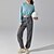 billiga Set och One-Pieces-Dam Lounge-möbel Tröja med pullover Höst Snörning Ensfärgat Träningsdräkter Svart Blå Utomhus Löpning Yoga Hög midja Lättvikt Mjukhet Varm Långärmad Sport Sportkläder Lös passning