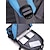 baratos Mochilas de Exterior-Mochila de caminhada impermeável masculina – mochila de viagem de grande capacidade para atividades ao ar livre com tecido repelente à água, alças respiráveis e vários bolsos para acampamento, trekking e escola