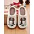 baratos Chinelos de mulher-chinelos femininos confortáveis para ambientes internos com bordado de corgi – chinelos fofos e quentinhos para o inverno e para relaxar