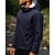 baratos Fleece &amp; Casacos 3 em 1-Homens Jaqueta de Trilha Jaqueta Hardshell Ao ar livre Térmico / Quente Prova-de-Água A Prova de Vento Leve Blusas Preto Cáqui Azul Escuro