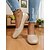 abordables Ballerines femme-Chaussures plates en similicuir marron à motif crocodile pour femmes - Mocassins confortables à bout rond pour les tenues décontractées, le bureau et les déplacements quotidiens