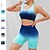 billiga Set och One-Pieces-Dam 2 delar Sport BH Träningsset Yogakläder Färggradient Träningsdräkter Svart Rodnande Rosa Gymträning Hög midja Stretch Andningsfunktion Ärmlös Sport Sportkläder Smal