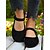 abordables Ballerines femme-Ballerines Mary Jane beiges à bout large pour femmes – chaussures confortables en faux daim souple pour les sorties décontractées, les promenades dans le jardin et le quotidien