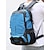 baratos Mochilas de Exterior-Mochila de caminhada impermeável masculina – mochila de viagem de grande capacidade para atividades ao ar livre com tecido repelente à água, alças respiráveis e vários bolsos para acampamento, trekking e escola