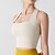cheap Sports Bras &amp; Vests-Women&#039;s Workout Tank Tops Sports Bra Underwear Medium Support Breathable Wireless Padded Solid / Plain Color Sport Activewear White Purple Gym Fitness Yoga