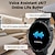 abordables Montres connectées-V15Z Montre intelligente 1.39 pouce Smartwatch Montre Connectée Bluetooth Podomètre Rappel d&#039;appel Moniteur d&#039;Activité Compatible avec Android iOS Hommes Longue Veille Étanche Contrôle des médias IP