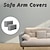 billiga Överdrag för soffa och armstöd-2-pack fåtöljskydd armstödsskydd stretchsoffa skyddsöverdrag för armstöd