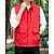 cheap Men&#039;s Fishing Vest-Men&#039;s Vest Gilet Outdoor Daily Fashion Casual Spring Fall Pocket Polyester Comfortable Plain Zipper Stand Collar Regular Fit Black Red Blue Khaki Vest