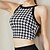 voordelige Sportbeha&#039;s en Tops-Dames Yogabeha Yoga Crop Tanktop Ondergoed / Onderkleding Sneldrogend Medium ondersteuning Ademend Gewatteerd Blote rug Opdrukken Sport Sportkleding Zwart Blozend Roze Sportschool Sportschoenen