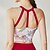 voordelige Sportbeha&#039;s en Tops-Dames Yogabeha Yoga Crop Tanktop Ondergoed / Onderkleding Sneldrogend Medium ondersteuning Ademend Gewatteerd Blote rug Opdrukken Sport Sportkleding Zwart Blozend Roze Sportschool Sportschoenen