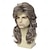 cheap Historical Wigs-Mullet Wig Men Wigs Joe Dirt Emo Wig 70s 80s Halloween Costumes Punk Rocker Long Wig