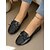 abordables Ballerines femme-Mocassins à nœud métallique doré pour femmes – mocassins confortables à enfiler, chaussures plates décontractées et habillées pour dames, parfaites pour les fêtes, les voyages et le port quotidien