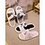 abordables Claquettes et tongs femme-Chaussons en peluche pour femmes, motif chat de dessin animé – chaussures d&#039;intérieur en peluche douce pour une utilisation confortable à la maison, dans la chambre et pour se détendre