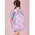 お買い得  子供とティーンのバックパック-キッズ 女の子 バックパック スクールバッグ 機能的なバックパック スクールバックパックブックバッグ 学校 ポリエステル 調整可能 大容量 ライトウェイト ジッパー ライトピンク ピンク ライトパープル