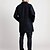 billige Trenchcoat til mænd-Herre Overfrakke Trenchcoat Lang trenchcoat Ferierejse Daglig Efterår Vinter Polyester Vindtæt Blød Overtøj Tøj Mode Klassisk Vanlig Lomme Knaphul Enradet