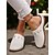 economico Zoccoli e pianelle da donna-Mules slip-on da donna con ritagli – zoccoli traspiranti e comodi per le giornate casual, il relax in giardino e l&#039;ora del tè in terrazza