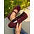 abordables Sandalias planas de mujer-Zapatos Mary Jane Flyknit con punta ancha para mujer: zapatos casuales cómodos y transpirables para uso diario, paseos por el jardín y largas horas de pie.