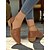 economico Slip-ons e mocassini da donna-scarpe basse slip-on da donna con tacco basso e cut-out – scarpe vintage chic per rilassarsi in veranda, brunch in giardino e commissioni quotidiane