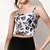 voordelige Sportbeha&#039;s en Tops-Dames Yogabeha Yoga Crop Tanktop Ondergoed / Onderkleding Sneldrogend Medium ondersteuning Ademend Gewatteerd Blote rug Opdrukken Sport Sportkleding Zwart Blozend Roze Sportschool Sportschoenen