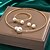 cheap Jewelry Sets-Bridal Jewelry Sets One-piece Suit Alloy Earrings Necklace Bracelets Women&#039;s Stylish Luxury Cute Geometrical Joy Geometric Jewelry Set For Party