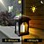 ieftine Lumini de cale și lanterne-Felinar solar cu LED pentru exterior, 1 buc., lumini solare suspendate, impermeabile, alb cald, cu lumânare, cu suport, pentru decor de grădină, curte și terasă