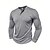 economico Cime-Per uomo Camicia da escursionismo cima dell'escursionismo Camicia Henley Manica Lunga Maglietta Top Esterno Leggero Traspirante Primavera Autunno Zip a un quarto Poliestere Nero Bianco Blu marino