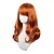 levne Paruky filmových postav-cosplay celá čelenka oranžová velké kudrnaté dlouhé vlnité vlasy Scooby Doo Daphne anime paruka