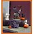 billiga Halloween-Halloween skrivbordsdekoration - häxa spöke gungstol gotisk harts halloween figurin samlarstaty läskig miniatyr halloween dekorationer för hemmet vardagsrum skrivbordsdisplay