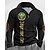 abordables Sweats 3D homme-Homme Sweat-shirt Sweat-shirt quart de fermeture éclair Noir Vert Gris Demi-zip Renne Lettre Imprimé Quart de zip Sport &amp; Loisir Quotidien Fête Polyester Streetwear Basique Occasionnel Printemps