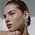 levne Náušnice-Dámské Peckové náušnice Retro styl Drahocenný Motýlek Módní Roztomilý Umělé diamanty Náušnice Šperky Stříbrná Pro Svatební Párty Denní 1 pár