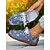 voordelige Damesinstappers &amp; loafers-dames casual schoenen met veters en print – lichtgewicht bootschoenen voor picknicks in de tuin, wandelingen in het park en bezoeken aan boerderijen in de buitenlucht