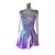 cheap Figure Skating Dresses-Figure Skating Dress Women's Girls' Ice Skating Dress Purple Thumbhole Halo Dyeing High Elasticity Professional Competition Skating Wear Thermal Warm Crystal / Rhinestone Long Sleeve Ice Skating