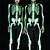 preiswerte Paar- und Gruppenkostüme-Totenkopf Skelett Bodysuit Halloween Gruppenkostüme Paarkostüme Ganzkörper-Catsuit Gruselkostüm Herren Damen Jungen Kinder Erwachsene Performance Party Club Halloween Karneval Tag der Toten einfach