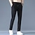 cheap Casual Pants-Men's Trousers Casual Pants Drawstring Elastic Waist Solid Color Quick Dry Lightweight Formal Weekend Classic Casual / Sporty Slim Black 1 dark grey 1