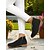 abordables Botines-Botines rojos de ante sintético para mujer con cremallera lateral: estilo informal y elegante para fiestas en el jardín, paseos por el parque y uso diario.