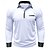 billige Klassisk poloskjorte for menn-Herre Golf skjorte Golf poloskjorter Arbeid Avslappet Knaphul Langermet Grunnleggende Moderne Fargeblokk Knapper Vår Høst Normal Vin Svart Hvit Navyblå Himmelblå Lysegrå Golf skjorte