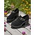 cheap Block Heels-Women&#039;s Chunky Heel Mary Jane Shoes – Platform Buckle Pumps for Garden Picnics, Outdoor Brunches and Fall Date Nights