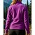 abordables Forros &amp; Chaquetas 3 en 1-Mujer Chaqueta para exteriores Chaqueta para senderismo Chaqueta de lana Chaqueta convertible Vellón Invierno Al aire libre Mantiene abrigado Camiseta Rosa Morado Rosa Rojo Gris