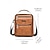 abordables Bolsos de hombre-Bolso bandolera de piel sintética impermeable para hombre con diseño multibolsillos: bolso bandolera informal de viaje para desplazamientos diarios, trabajo o salidas de fin de semana.